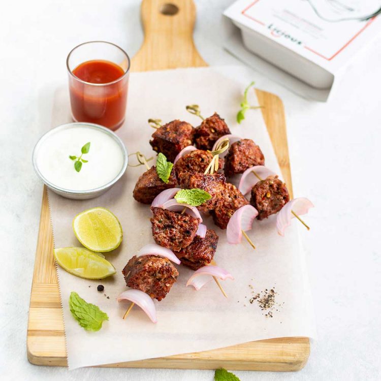 Chapli Kebab Skewers