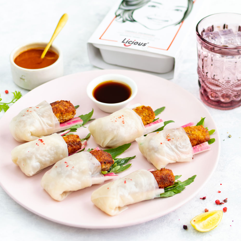 Bengali Fish Finger Summer Rolls