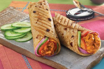 Butter Chicken Wrap Recipe