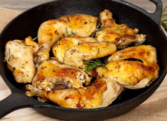 garlic roast chicken