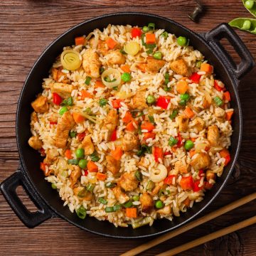 One-pot Chicken Fried Rice Recipe – How To Make Chicken Fried Rice ...