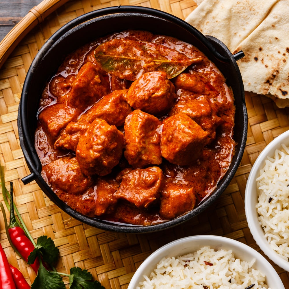 Spicy and Creamy Chicken Tikka Masala Made with Kitchen Staples