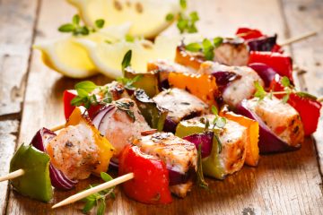 Fish Skewer Kebabs Recipe