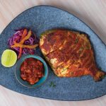 Deep fried white baby pomfret – audrey cooks
