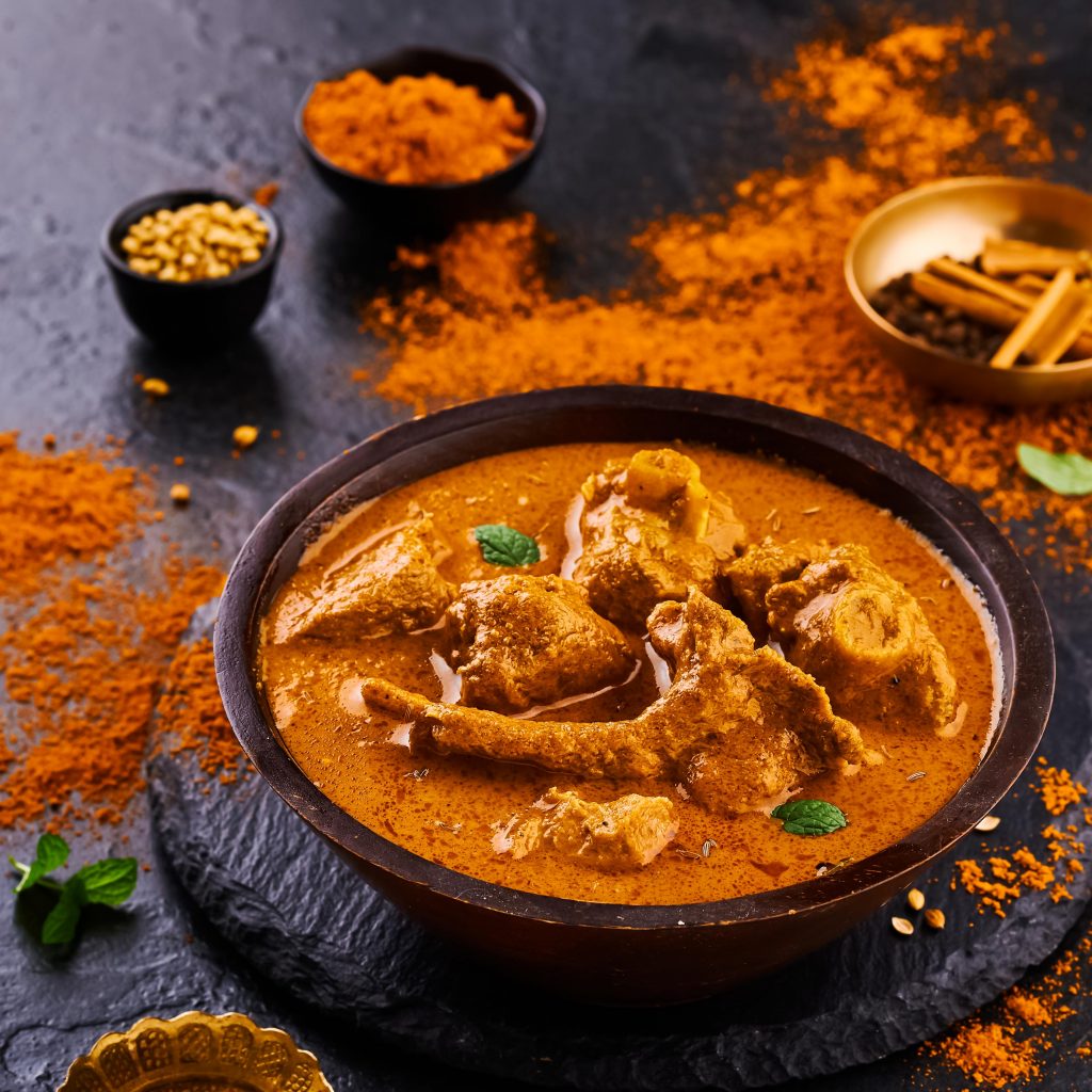 Khada Masala Mutton Curry 