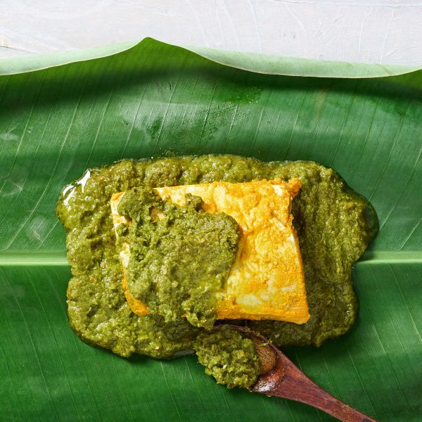 pomfret with chutney for patrani macchi