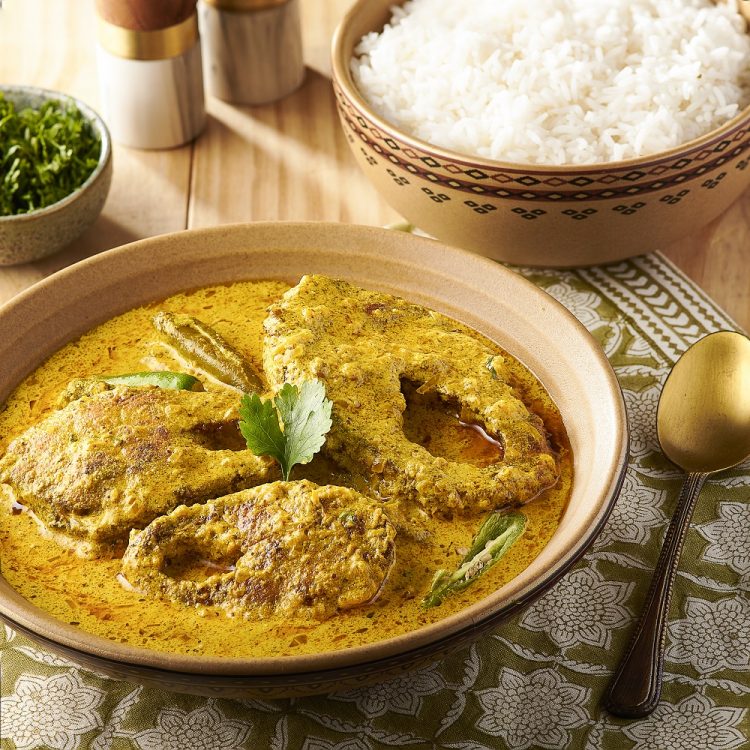 Rohu shop fish curry