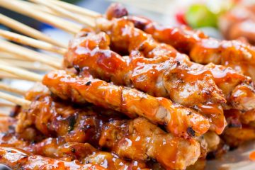 Ginger Soy Chicken Skewers