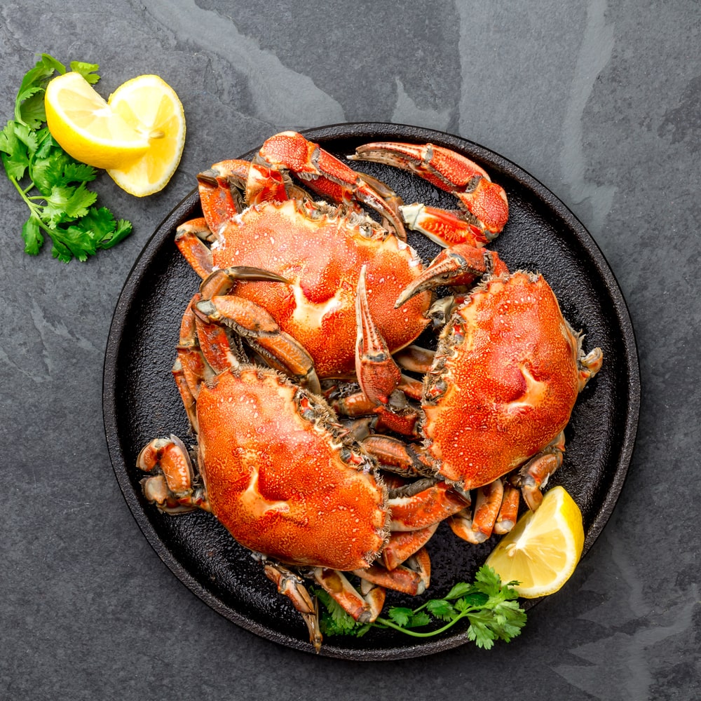 Benefis of eating crab
