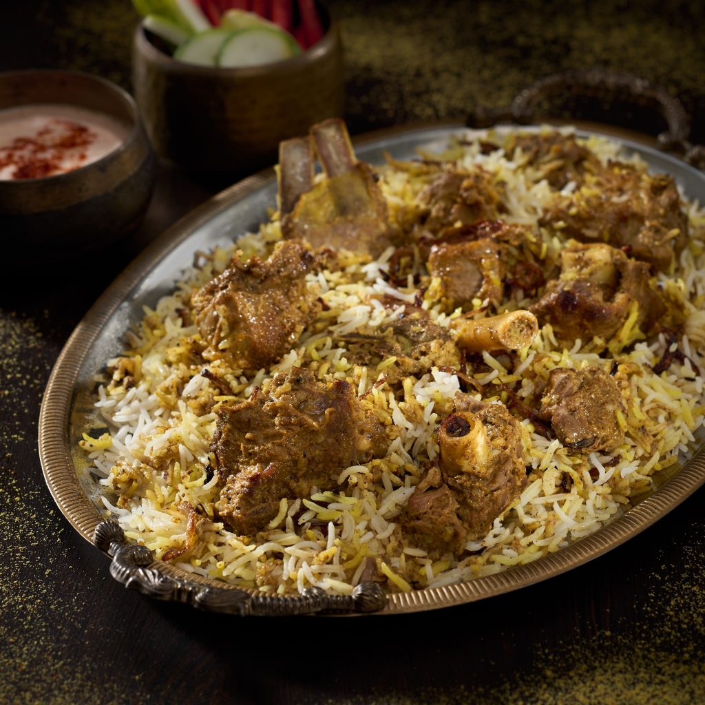Awadhi mutton biryani