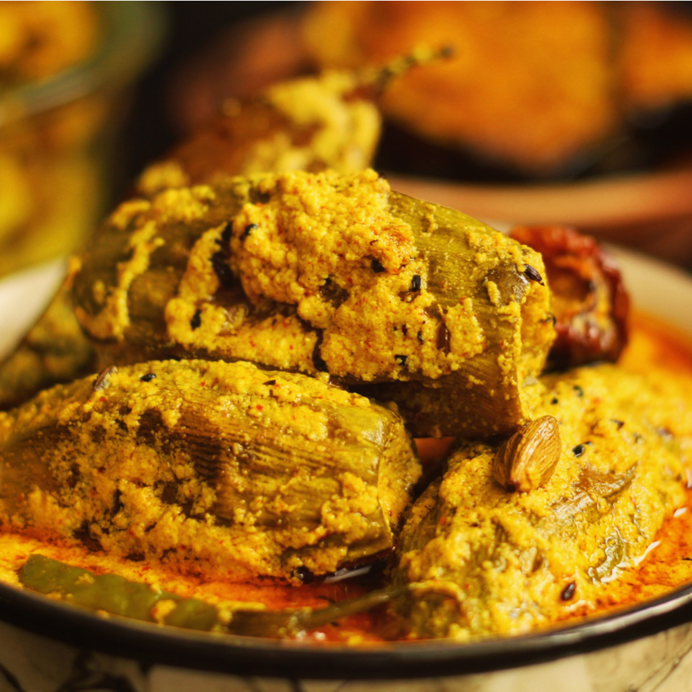 Chingri Potoler Dolma - A Classic Bengali Favourite to try this Jamia Sasthi