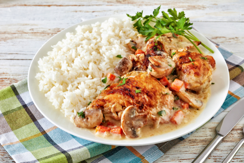  Herbed Chicken with Rice