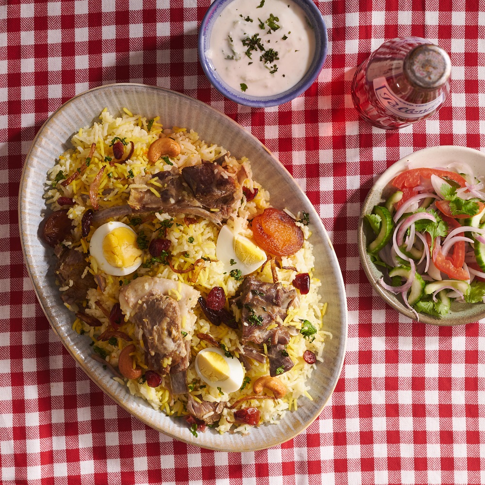 Mutton Berry Pulao