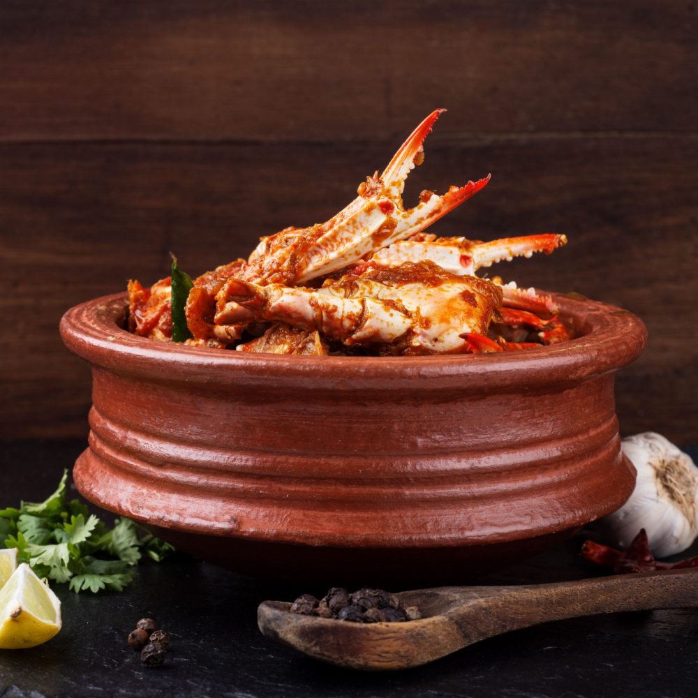 Try this delicious recipe for Mangalorean Crab Curry at home!