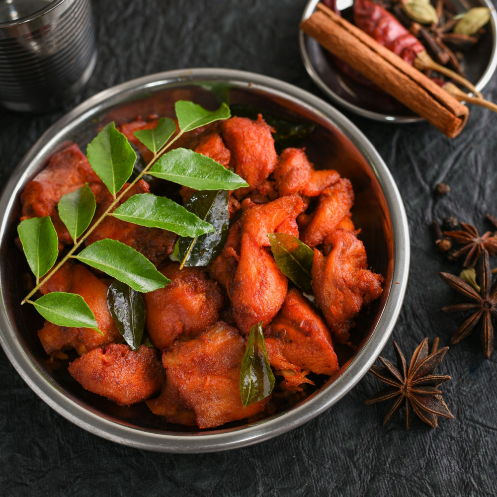 Andhra Style Chicken Fry