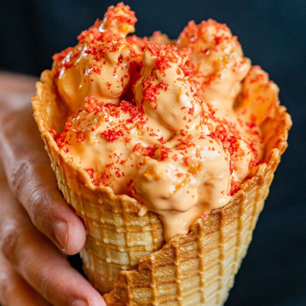Waffle Cone Fried Chicken