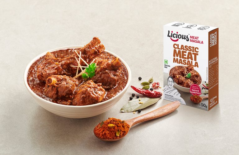 Try Licious Classic Meat Masala To Cook A Quick Mutton Curry!