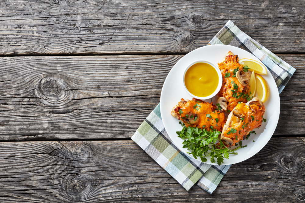 Stuffed Chicken Breast with Honey Mustard Sauce Recipe - Blog