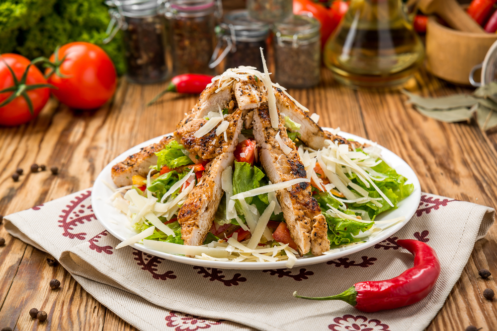 How to make Spicy Chicken Caesar Salad Recipe - Blog